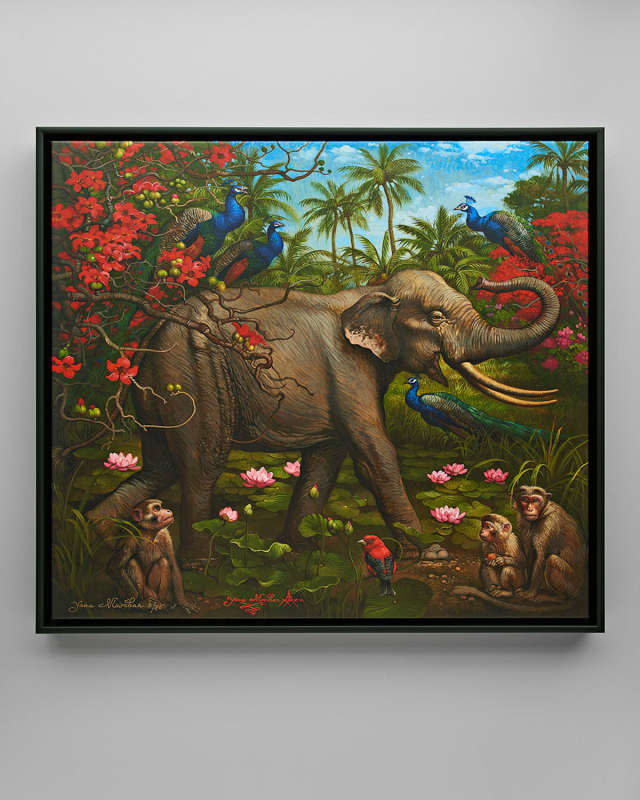 "Jungle of Happiness" Giclee Art